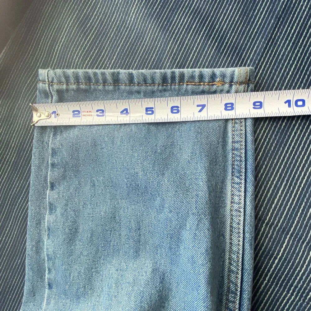 Levi's 505 Regular Fit Men's Jeans Medium Stonewash Straight Leg 38x29 505-4891